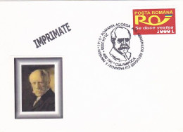 ASYLUM FOR ARMENIANS WITH NANSEN PASSPORTS, SPECIAL COVER, 2005, ROMANIA - Brieven En Documenten