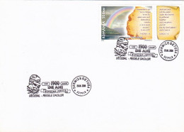 KING DECEBALUS OF DACIA SPECIAL POSTMARKS, 2005 FLOODS RELIEF STAMP ON COVER, 2006, ROMANIA - Briefe U. Dokumente