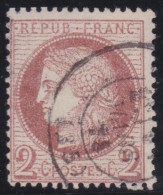 France  .  Y&T   .   51    .     O   .    Oblitéré - 1871-1875 Cérès