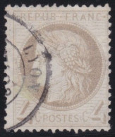 France  .  Y&T   .   52  (2 Scans)     .     O   .    Oblitéré - 1871-1875 Ceres