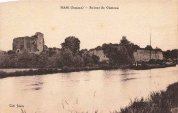 FRANCE - Ham - Somme - Ruines Du Château - Coll Jolain - Carte Postale Ancienne - Ham