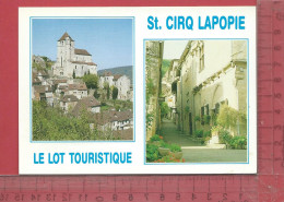 CPM   46  SAINT-CIRQ-LAPOPIE : 2 Vues - Saint-Cirq-Lapopie