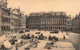 BELGIQUE - Bruxelles - La Grand'Place - Animé - Carte Postale Ancienne - Marktpleinen, Pleinen