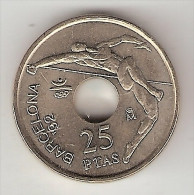 Spain  25 Pesetas  1990    Km 851  Unc - 25 Pesetas