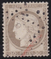 France  .  Y&T   .   55     .     O   .    Oblitéré - 1871-1875 Ceres