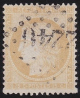 France  .  Y&T   .   59     .     O   .    Oblitéré - 1871-1875 Ceres