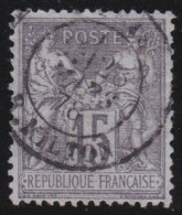 France  .  Y&T   .   77    .     O   .    Oblitéré - 1876-1898 Sage (Tipo II)