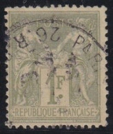 France  .  Y&T   .   82    .     O   .    Oblitéré - 1876-1898 Sage (Tipo II)