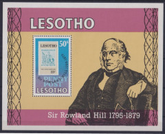 F-EX42697 LESOTHO MNH 1979 ROWLAND HILL CENTENARY OF DEATH.  - Rowland Hill