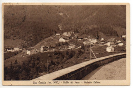 Bar Cenisio (Venaus) - Valle Di Susa - Veduta Estiva - Viaggiata - (Descrizione) - Tarjetas Panorámicas