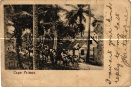 LIBERIA . CAPE PALMAS .  1906     ( Trait Blanc Pas Sur Original ) - Liberia