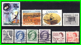 CANADA ( AMERICA DEL NORTE ) LOTE DE SELLOS  DIFERENTES AÑOS Y VALORES - Collections