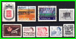 CANADA ( AMERICA DEL NORTE ) LOTE DE SELLOS  DIFERENTES AÑOS Y VALORES - Collections