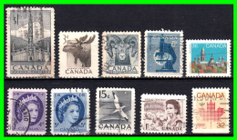 CANADA ( AMERICA DEL NORTE ) LOTE DE SELLOS  DIFERENTES AÑOS Y VALORES - Collections