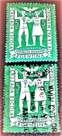 Argentina, 1947, Educational Crusade For Universal Peace-Joung Crusaders, MNH + Used, Michel # 547 ( Green Colour ). - Nuevos