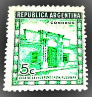 Argentina, 1943,Casa De Tucuman Museum, MNH.Michel # 478 ( Darkredbrown Colour ). - Neufs