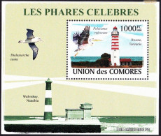 Phares/ Lighthouses - Les Phares Celebres -|- Union Des Comores, 2008 - MNH - Comores (1975-...)