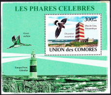 Phares/ Lighthouses - Les Phares Celebres -|- Union Des Comores, 2008 - MNH - Comores (1975-...)