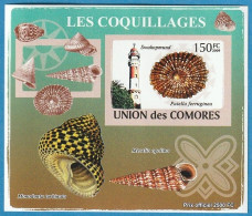 Phares/ Lighthouses - Les Coquillages -|- Union Des Comores, 2009 - MNH . Imperforated - Comores (1975-...)