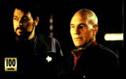 SCHEDA TELEFONICA PHONECARD USA MCI STAR TREK WILLIAM T. RIKER & JEAN-LUC PICARD - Collezioni