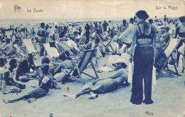 BELGIQUE - Le Zoute - Sur La Plage - Animé - Carte Postale Ancienne - Brugge