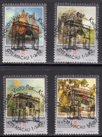 Macau 1997 Paintings Of Macao Set Of 4 CTO Used - Gebraucht