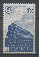 France Colis Postaux 1941 N° 184 ** Neuf MNH Superbe C 12 € Trains Transports Locomotive - Neufs