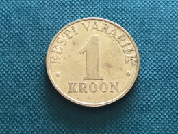Münzen Münze Umlaufmünze Estland 1 Kroon 2000 - Estonia