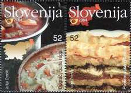 Slovenie Slovenija 0453/54 Gastronomie - Alimentation