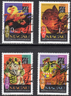 Macau 1996 Traditional Toys Set Of 4 CTO Used - Used Stamps