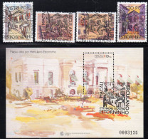 Macau 1996 Paintings Of Macao Set Of 4 + S/S CTO Used - Used Stamps