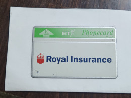 United Kingdom-(BTP285)-ROYAL INSURANCE-(306)(10units)(412C22103)(tirage49.200)(Price Cataloge-1.50£-used) - BT Privé-uitgaven