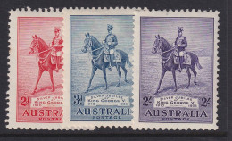 Australia, Scott 152-154 (SG 156-158), MLH - Neufs