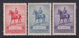 Australia, Scott 152-154 (SG 156-158), MLH - Mint Stamps