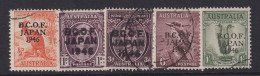 Australia, Scott M1-M5 (SG J1-J5), Used - Japón (BCOF)