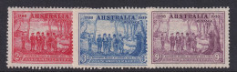 Australia, Scott 163-165 (SG 193-195), MLH - Neufs