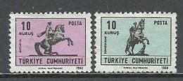 Turkey; 1968 Greeting Card Stamps (Complete Set) - Gebruikt