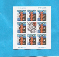 2000   MONTENEGRO CRNA GORA  BLOCK   EUROPA CEPT KINDER CHILDREN MNH - 2000