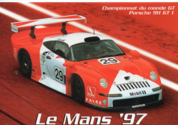 24 Heures Du Mans Porsche 911 GT 1 Championnat Du Monde GT 1997 Circuit Course Automobile Prototypes - Le Mans