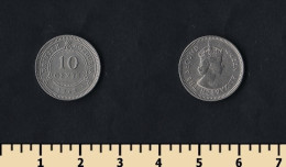 British Honduras 10 Cents 1965 - Honduras