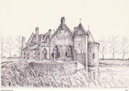 Medemblik Tekening Kasteel Radboud RY 9938 - Medemblik