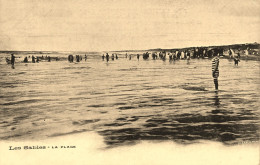 Les Sables D'olonne * Baigneurs Sur La Plage * Mode Maillot De Bain * Au Dos PUB Bière SCHAEFFER - Sables D'Olonne