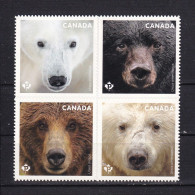 CANADA-2019-BEARS-BLOCK=MNH= - Neufs