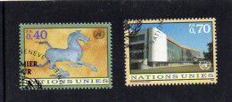 1996 Nazioni Unite - Ginevra - Serie Ordinaria - Used Stamps