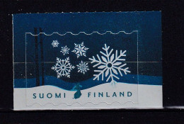 FINLAND 2019-SNOW FLAKES- ADHESIVE-MNH - Unused Stamps