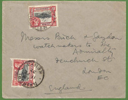 28085 - KENYA  KUT - Postal History -  COVER  To ENGLAND 1937 - Kenya & Ouganda