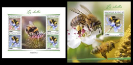 Niger  2022 Bees. (457 Ab3) OFFICIAL ISSUE - Abeilles