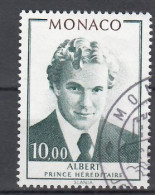 Monaco Mi 1363 Prins Albert Verjaardag Gestempeld - Gebruikt