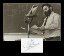 Martinus J. G. Veltman (1931-2021) - Physicist - Signed Card - 90s - Nobel Prize - Inventori E Scienziati