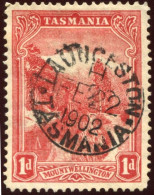 Pays : 461,2 (Tasmanie : Terre De Van Diemen (Confédération Australienne))      Michel :   70aA (o)  Belle Oblitération - Usados